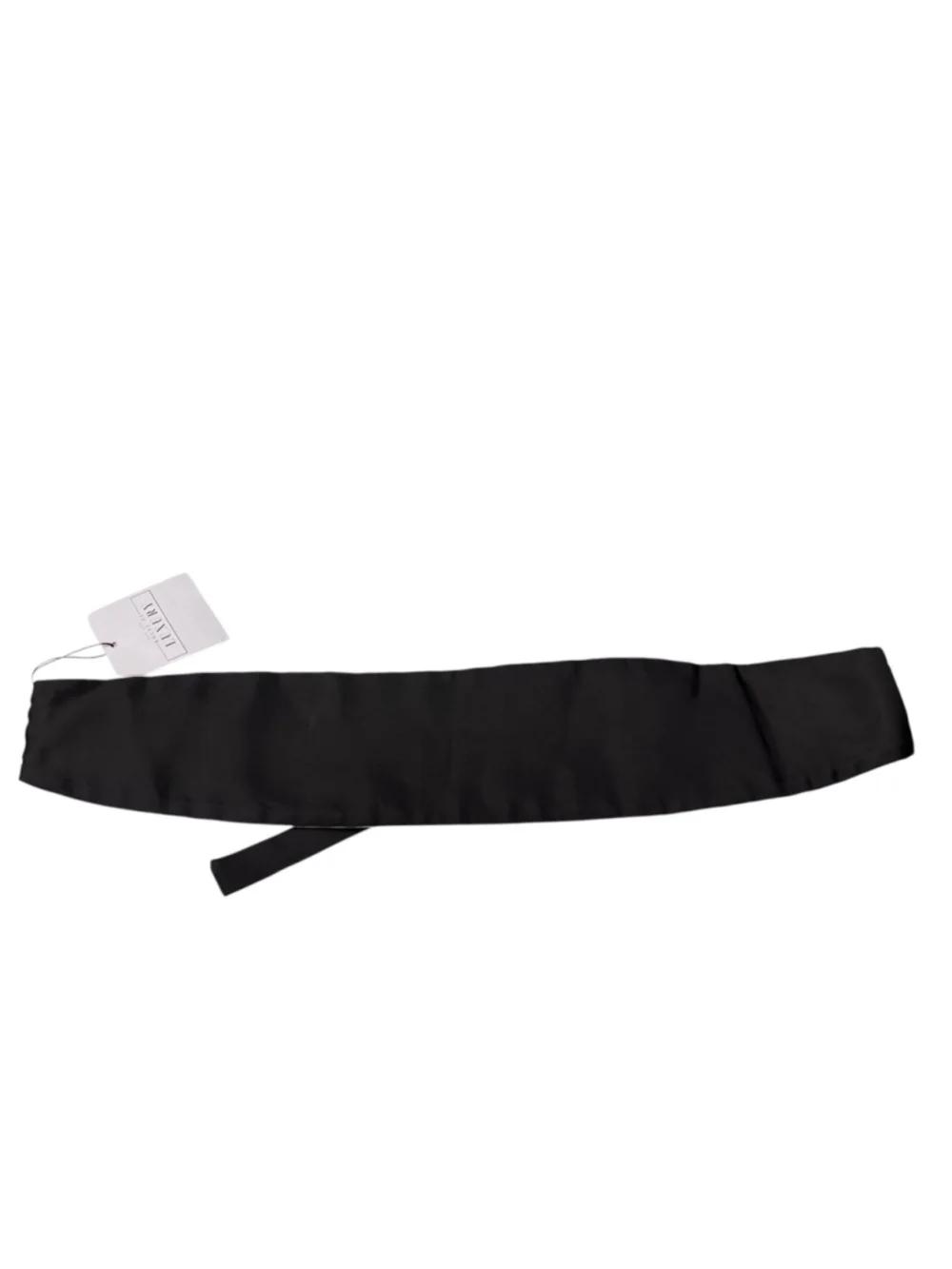 Ermenegildo Zegna Gray Silk Cummerbund OS Wedding Guest Formal Luxury Classic